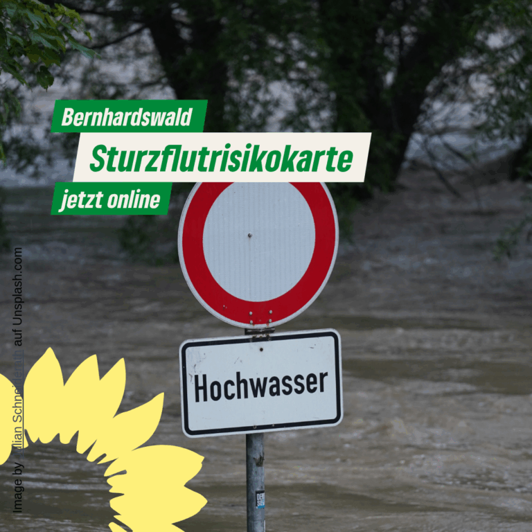 Transparenz schafft Sicherheit: Die neue Starkregenkarte für Bernhardswald